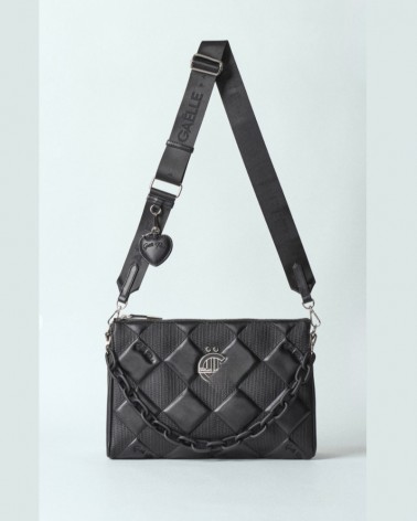 Gaelle Paris Regular Shoulder strap Donna GBADP4794 in ecopelle e logo monogram