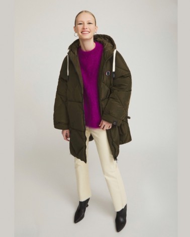 Ottod'Ame Piumino Donna OG5844 Militare