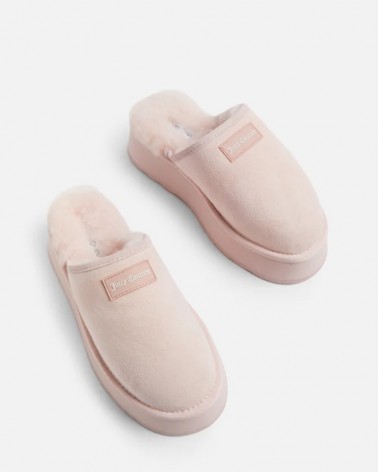 Juicy Couture Women's JCFMUL222056 Caggie Clog Leather/Shearling (PIJCG2167WH1J05)