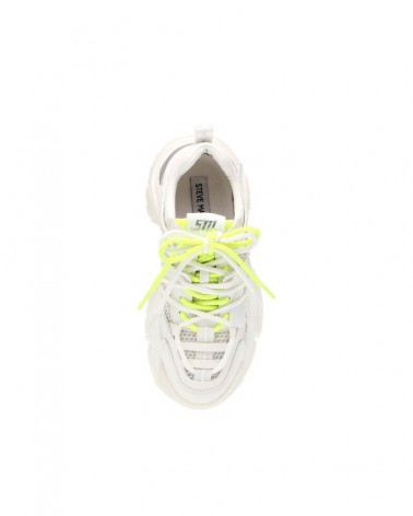 Steve Madden Sneaker Donna KINGDOM White/Silver