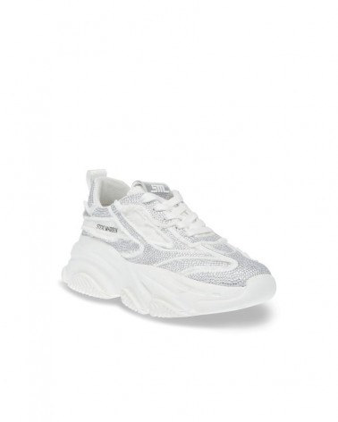 Steve Madden Sneaker Donna PARK AVE White