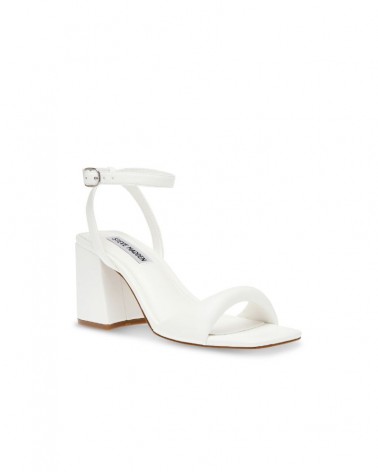 Steve Madden Sandalo Donna BIBI White