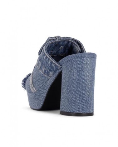 Jeffrey Campbell Sandalo Donna MAGDA-JN Blue Denim