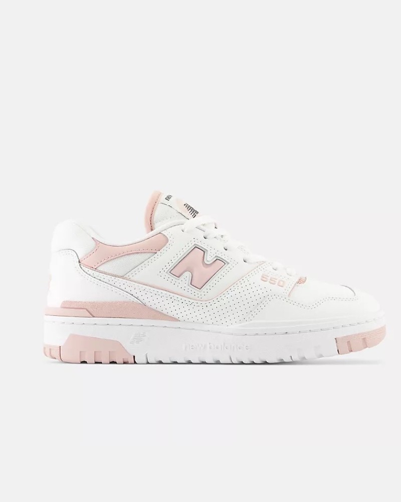 New Balance Sneaker Donna BBW550BP Lifestyle MTZ Leather/Textile/Other White