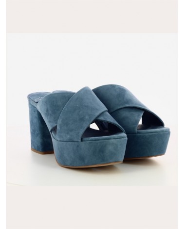 Jeffrey Campbell Sandalo Donna COERCE Blue Suede