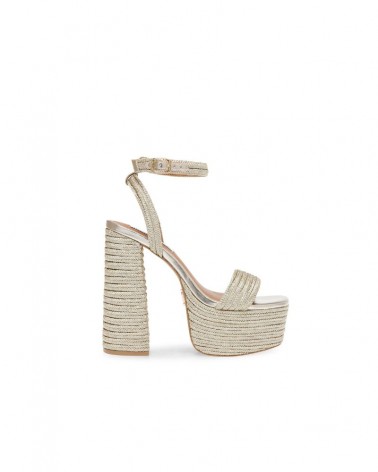 Steve Madden Sandalo Donna LAYERED Light Gold