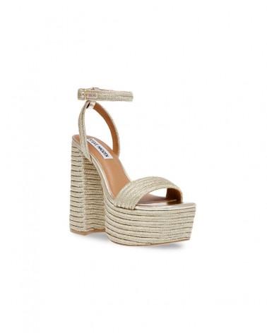 Steve Madden Sandalo Donna LAYERED Light Gold