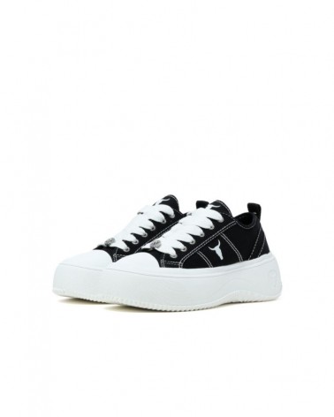 Windsor Smith Sneaker Donna INTENTIONS Black/White