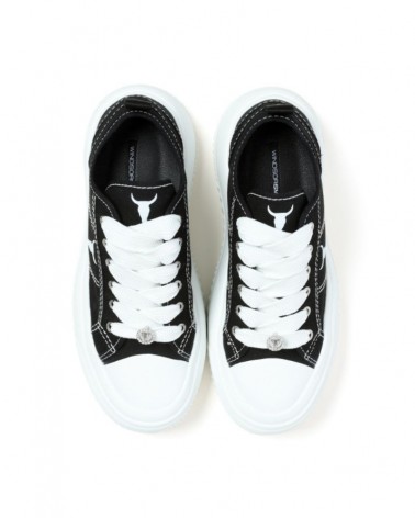 Windsor Smith Sneaker Donna INTENTIONS Black/White