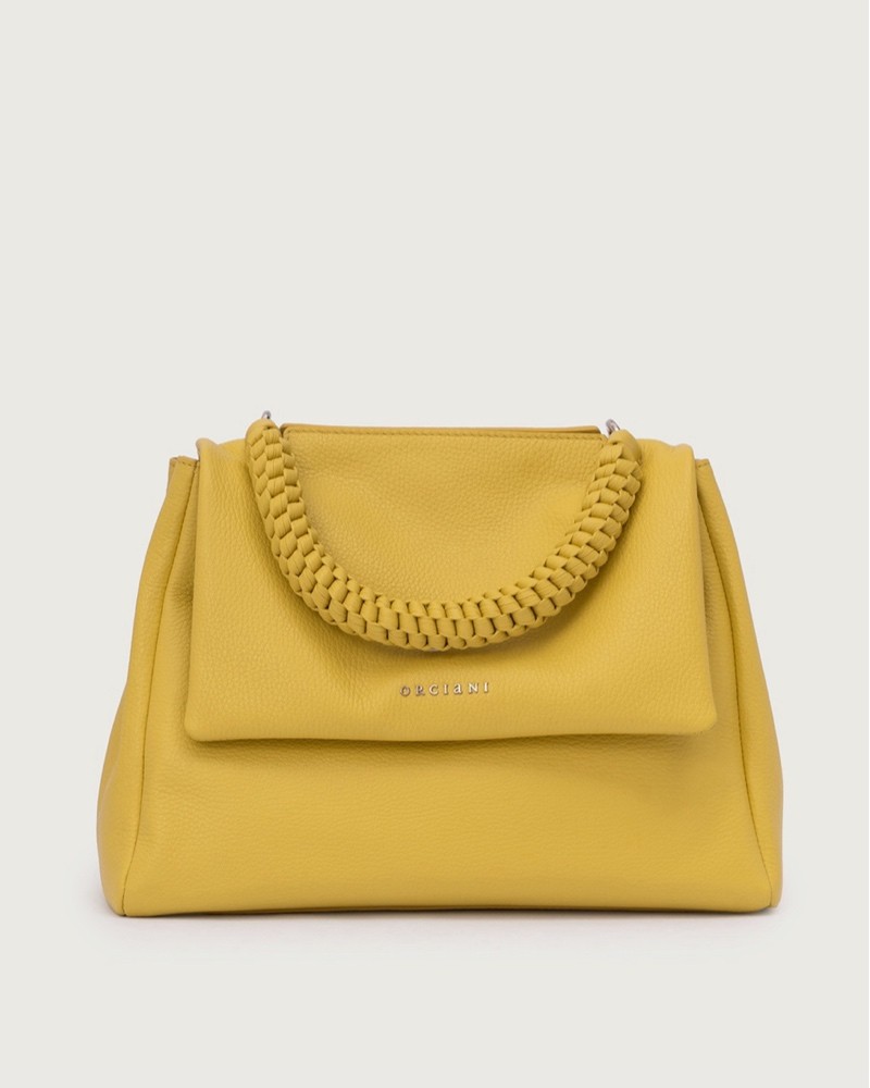 Orciani Borsa in pelle Donna BT2006 SCOOBY Giallo alba