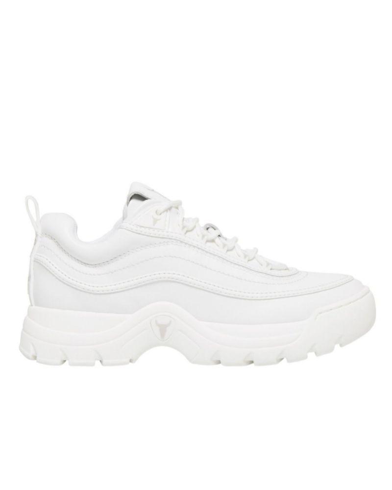 Windsor Smith Heist Leather Scarpe Sneaker Donna White