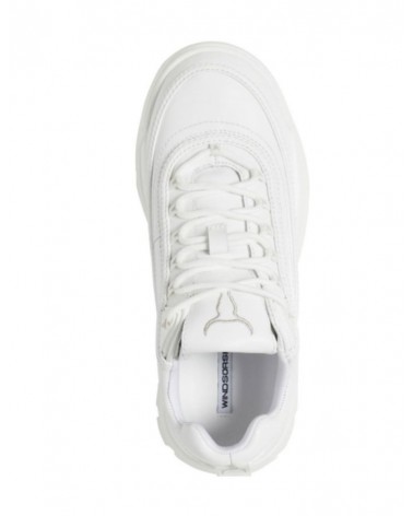 Windsor Smith Heist Leather Scarpe Sneaker Donna White