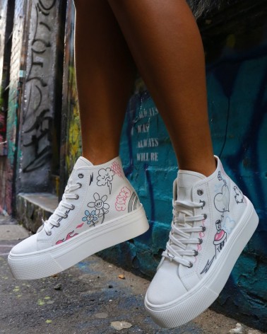 Windsor Smith Reckless Scarpe Sneaker Donna White