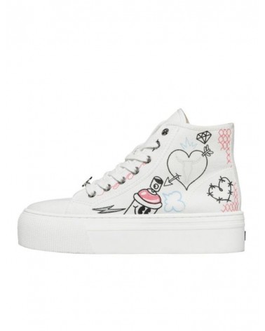 Windsor Smith Reckless Scarpe Sneaker Donna White