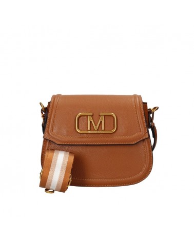 Marc Ellis Borsa Ryanna Marc Ellis in pelle con 3 tracolle colore cuoio