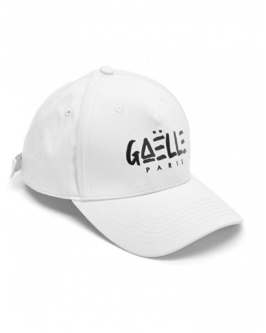 Gaelle Paris Cappello con visiera donna Bianco