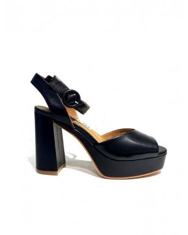 Emanuelle Vee 401M-515-13-P007 Sandali Donna Black