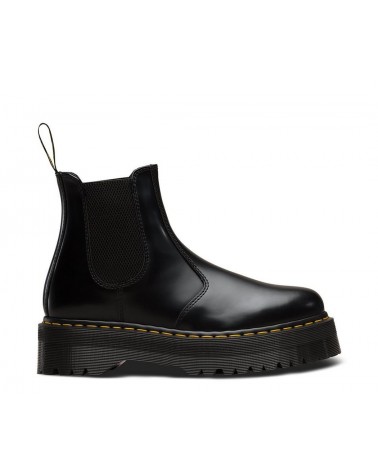 Dr. Martens Anfibio Chelsea Donna 2976 24687001 Quad Black Polished Smooth