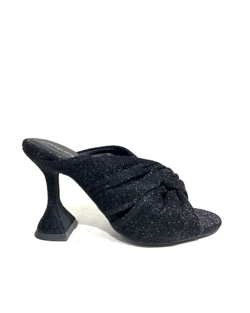 Jeffrey Campbell Exist Sabot Donna Black Fabric