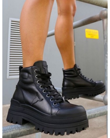 Windsor Smith Disaster Stivaletto Donna Black Pigment
