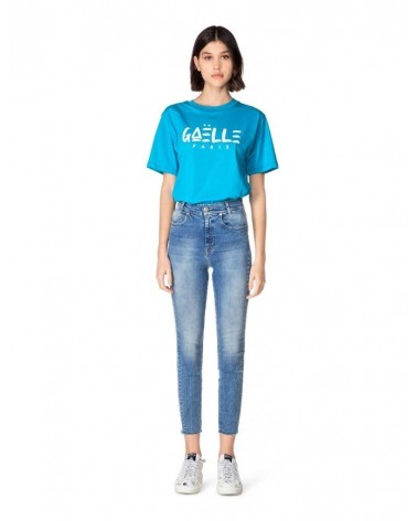 Gaelle Paris GBD8907 Jeans Donna Blue