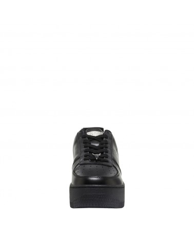 Windsor Smith Sneaker Racerr Leather Black/Black sole