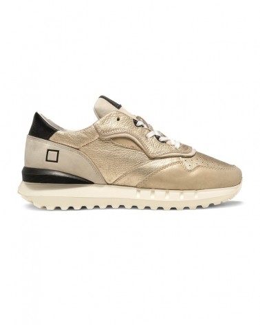 Date Luna Laminated Scarpe Sneaker Donna Platinum