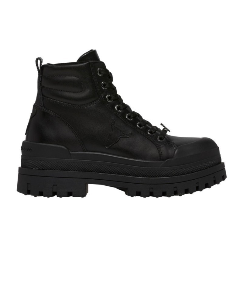 Windsor Smith Disaster Stivaletto Donna Black Pigment