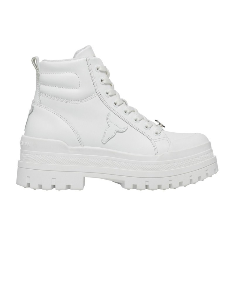 Windsor Smith Disaster Stivaletto Donna White Brave
