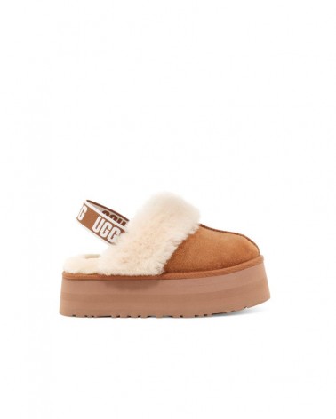 UGG Australia Funkette Ciabatte Donna Chestnut