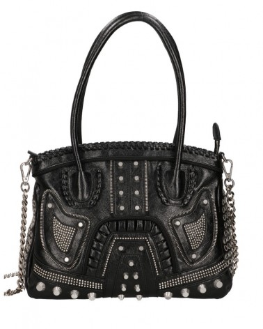 La Carrie Bag Rock Shopper 2 Handles Synthetic Black