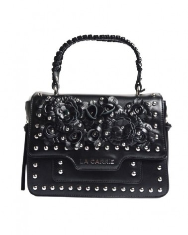 La Carrie Bag Flowers Handbag Bag Synthetic Black