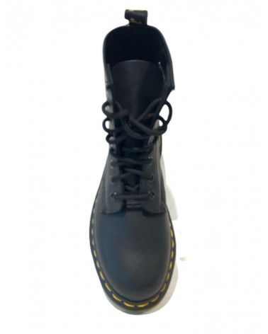 Dr. Martens 1460 11822003 Greasy Anfibio Donna Black Greasy