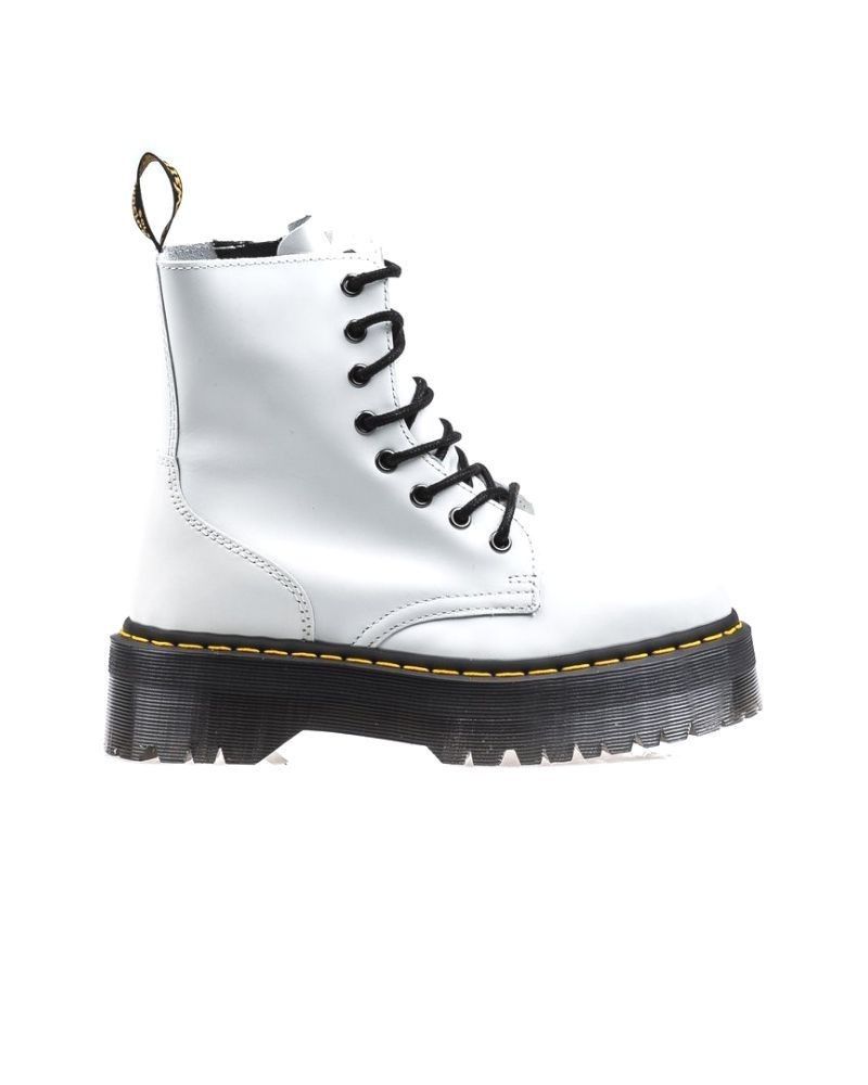 Dr. Martens Jadon Smooth Anfibio Donna 15265100 White Polished Smooth