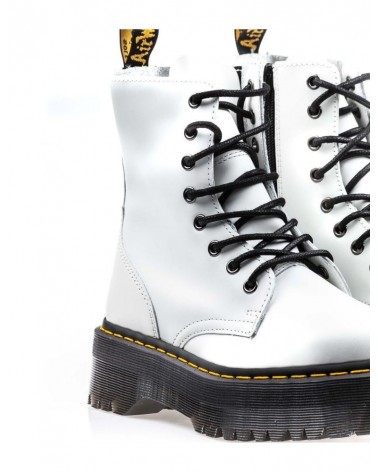 Dr. Martens Jadon Smooth Anfibio Donna 15265100 White Polished Smooth