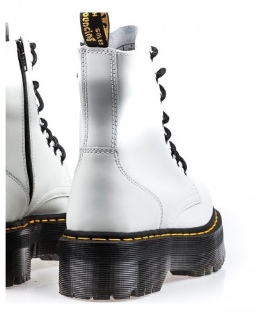 Dr. Martens Jadon Smooth Anfibio Donna 15265100 White Polished Smooth