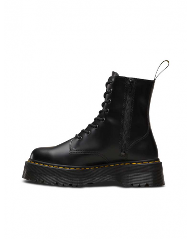 Dr. Martens Jadon Anfibio Donna 15265001 Black Polished Smooth