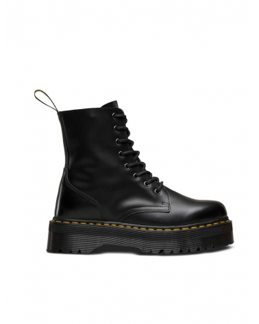 Dr. Martens Jadon Anfibio Donna 15265001 Black Polished Smooth