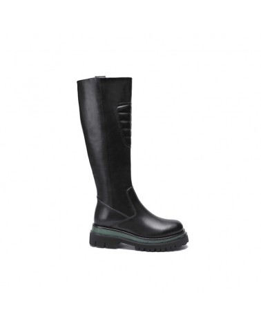 Emanuelle Vee 412M-206-18-P075 Stivali Donna Black/Green