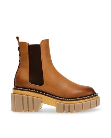 Steve Madden Stivaletto con plateau Donna Hailstorm Leather Tan