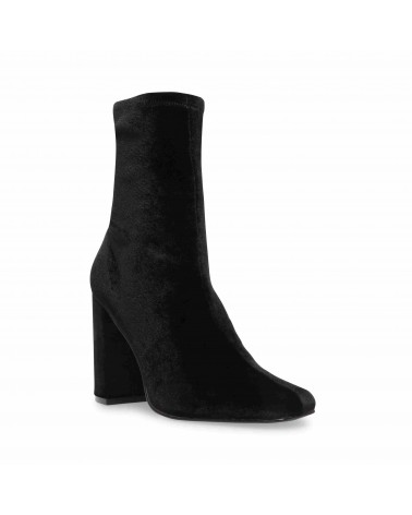 Steve Madden Fulton Velvet Stivali Donna Black