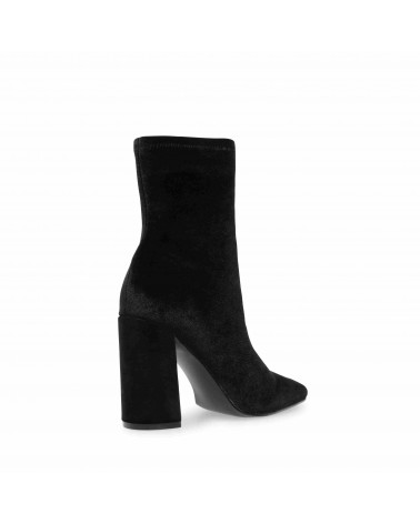 Steve Madden Fulton Velvet Stivali Donna Black