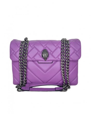 Kurt Geiger Leather Kensington X Bag Leather Purple