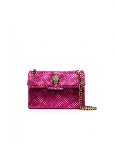 Kurt Geiger Fabric Mini Kensington Fuchsia