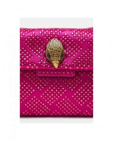 Kurt Geiger Fabric Mini Kensington Fuchsia