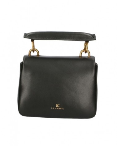 La Carrie Bag 131M-TB-620-SYN Mailbox Shoulder Bag Synthetic Black