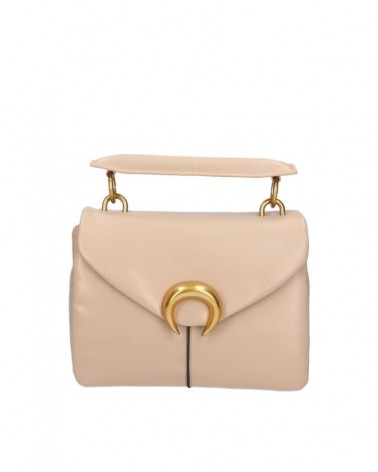 La Carrie Bag 131M-TB-620-SYN Mailbox Shoulder Bag Synthetic Beige