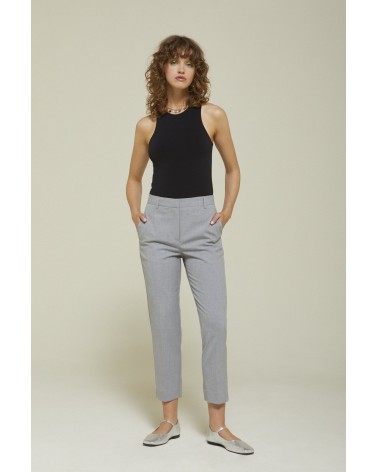 Ottod'Ame Pantalone Donna DP9251 Grigio melange