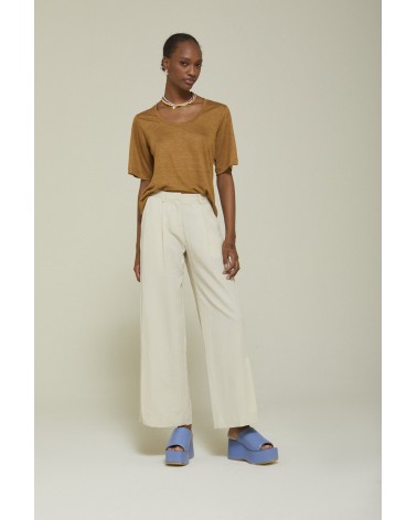 Ottod'Ame Pantalone Donna DP9210 Vaniglia