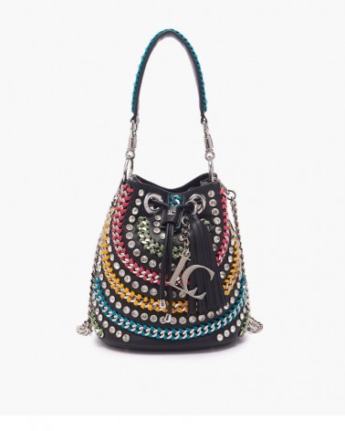 La Carrie Bag 131M-EM-505-SYN Andromeda Bucket Synthetic Multi Black